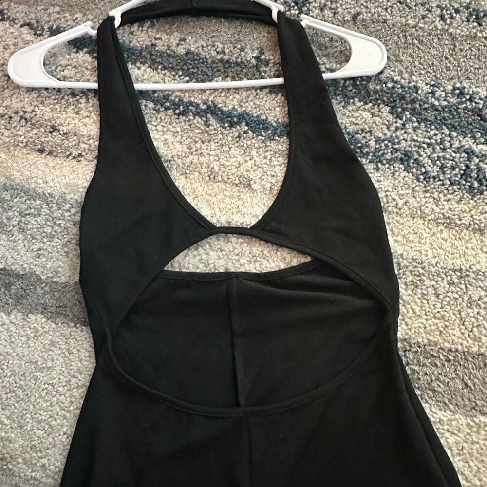 Black Cutout Romper - Picture 2 of 5